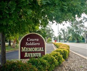 Memorial Avenue in Cowra - Accommodation Cooktown